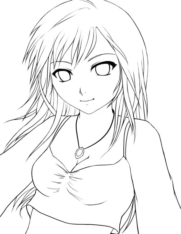 japanesse anime coloring pages - photo #38