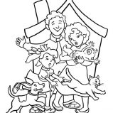Family, All Family Member Coloring Page: All Family Member Coloring Page
